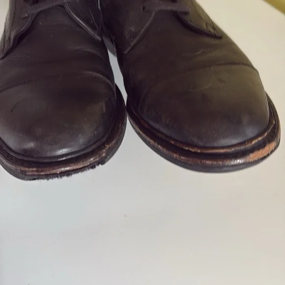 Frye Men’s Black Leather Lace-up Ankle Boots Size 10D - Picture 3 of 12